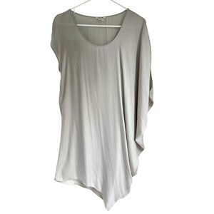 Helmut Lang Drop Sleeve Flowy Tunic Dress 0
